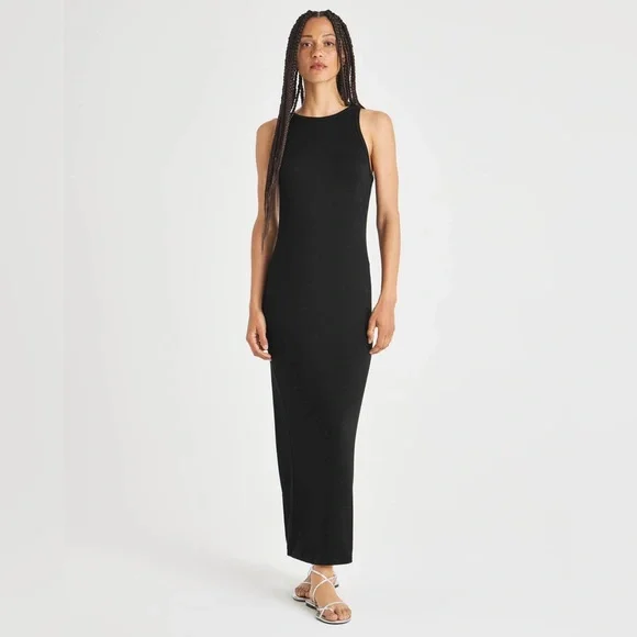 Splendid | Dresses | Splendid Soft Fleece Maxi Dress In Black Size M Nwt |  Poshmark